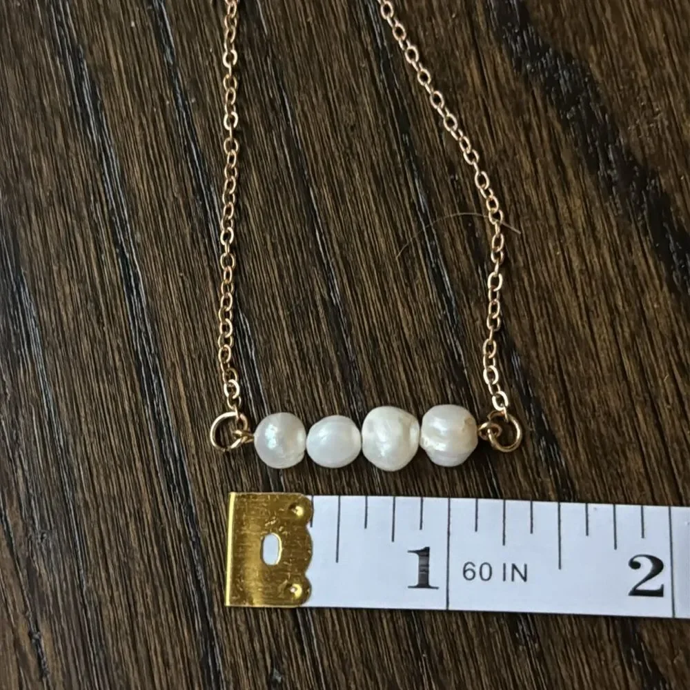 Woodland Tide Genuine Pearl Bracelet or Anklet